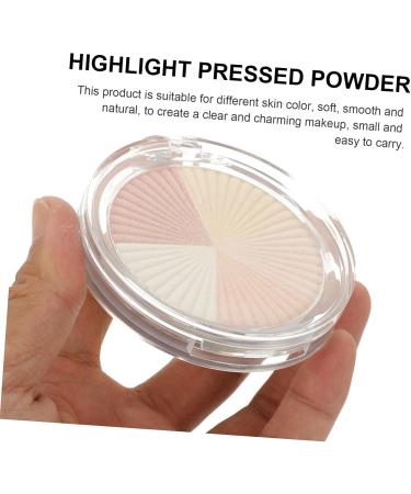 WOONEKY 1 Box Highlight Powder Pressed Powder Highlighter Shimmering Skin Highlighter Plastic Shell - Buy Online on GoSupps.com