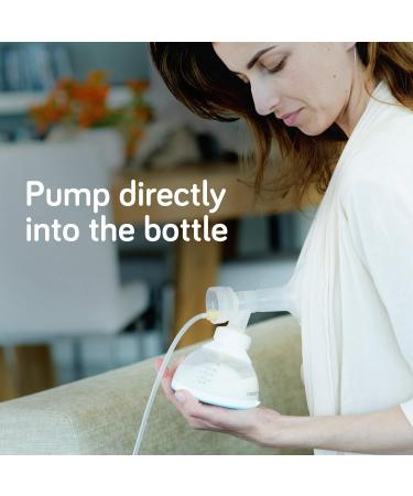 Nanobebe Breastmilk Baby Bottle - Award Winning Innovation for Breastfed Babies | Anti Colic, Perfect Latch, Preserves Breast Milk Nutrients | 3-Pack Teal Stage 1 - Buy Online on GoSupps.com