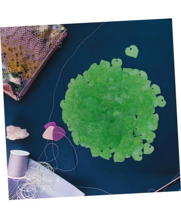 COHEALI 1 Set Clear Earrings Pendants for Necklaces Green Diy Jewelry Accessories Leaf Scattered Beads - Buy Online on GoSupps.com