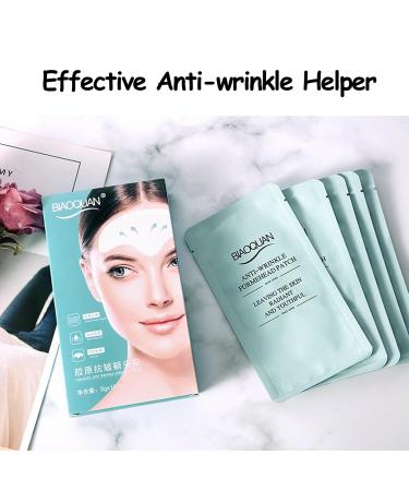 Forehead Wrinkle Patches - 10 Pack Anti-Wrinkle Facial Tape for Fine Lines - Overnight Treatment for Forehead Wrinkles - Buy Online on GoSupps.com