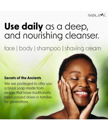 Black Soap Bar - African Spices Honey & Shea Butter | Oily & Acne Prone Skin | All-Purpose Face & Body Wash | 1 Bar for All Skin Types - Buy Online on GoSupps.com
