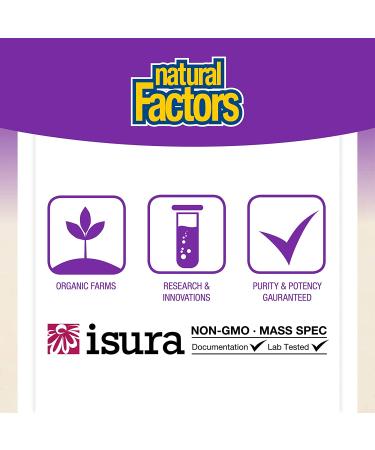 Natural Factors Vitamin C Chewable Wafers - 100% Natural Blueberry, Raspberry & Boysenberry - 500 mg, 180 Count - Buy Online on GoSupps.com