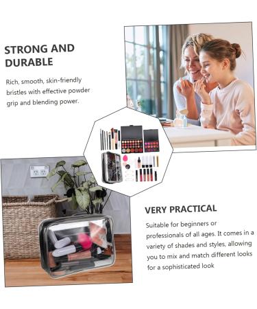 Angoily 3 Sets Women's Makeup Set Women Cosmetics Supplies Lady Lip Gloss Professional Foundation Blush Cosmetic Bag Multi-purpose Makeup Kit Combination Student Box Abs - Buy Online on GoSupps.com