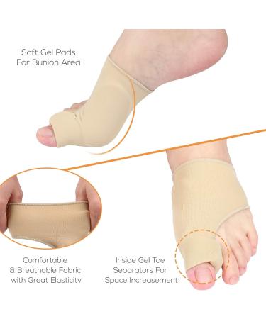 FAYYA 7pcs Bunion Corrector Set - Toe Separators, Spacers, and Straighteners for Bunion Relief and Protection - Buy Online on GoSupps.com