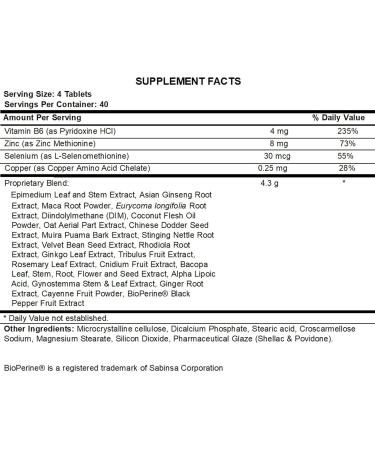 Diesel Test Hardcore by GET Diesel Libido & Drive Support PCT Formula for Estrogen Balance & Confidence with Tribulus Maca & Zinc - Buy Online on GoSupps.com