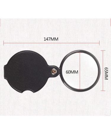 5X & 10X Folding Magnifiers - Portable Handheld Glass for Reading Newspapers & Hands-Free Use - Buy Online on GoSupps.com
