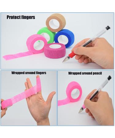 Yuronam 18 Pack Self Adhesive Bandage Wrap for Sports, Pets - 1 Inch x 5 Yards/Roll - Buy Online on GoSupps.com