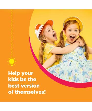 Kids Omega DHA Gummies - Fatty Acids Omega 3 6 9 with Vitamin C for Brain Immunity & Vision - Nutritional DHA for Kids for Healthy Nervous System & Focus Support - Fish Free & Vegan - 60 Chews - Buy Online on GoSupps.com