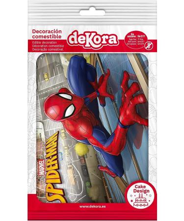 Dekora - Spider-man - Edible Image - Children's Birthday Cake Topper Decoration - Edible Icing A5 - Buy Online on GoSupps.com
