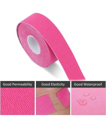 Sports Muscle Tape Muscle Tape Pink 5m Length Cotton for Knees for Shoulders - Buy Online on GoSupps.com