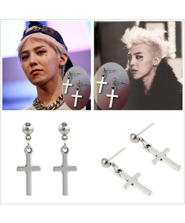 PPX Earrings Set 6 Pieces Kpop Bangtan Boy Jimin Chain Drop Earrings in Transparent Box - Korean Fashion Jewelry - Buy Online on GoSupps.com