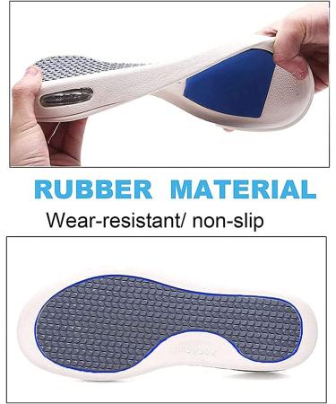 TEPtdirio Women's Men Wide Width Walking Shoes - Adjustable Comfort for Diabetic Edema & Arthritis - Blue 43 - Buy Online on GoSupps.com