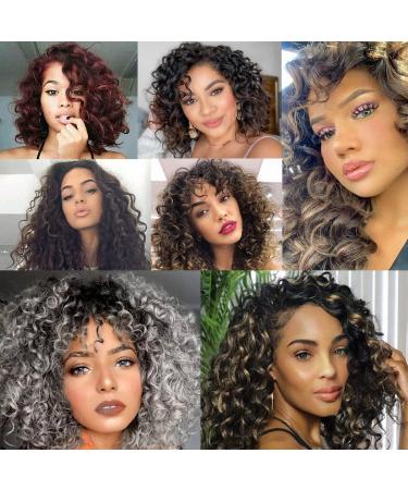Ocean Wave Crochet Hair 14 Inch 6 Packs - Deep Wave Crochet Braids for Black Women - Synthetic Braiding Hair Extensions (1B) - Buy Online on GoSupps.com