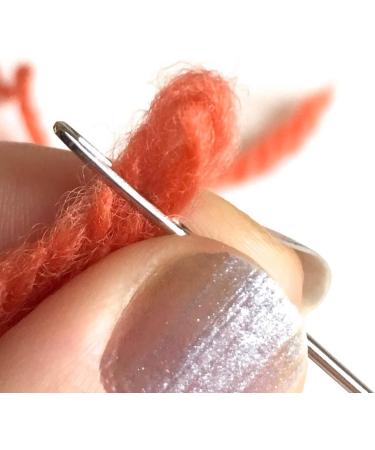 Tapestry Darning Needle Set - 25 Pieces, 5 Sizes with Large Eye Blunt Needles for Crochet & Knitting Projects - Buy Online on GoSupps.com