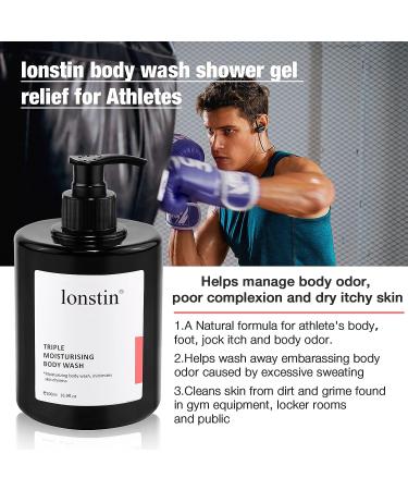 Lonstin Moisturizing Body Wash - Deep Moisture Cleanser for Dry Skin - 16.9 fl oz - Buy Online on GoSupps.com