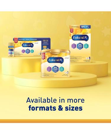 Enfamil A+ Infant Formula Ready to Feed Bottles 237mL 18 pack - Buy Online on GoSupps.com