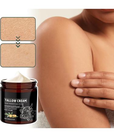 Beef Tallow For Skin Beef Tallow Cream For Skincare Grass Fed Beef Tallow Balm 120g Body Elasticity Nourishing Cream Moisturizer For Arms Legs - Buy Online on GoSupps.com