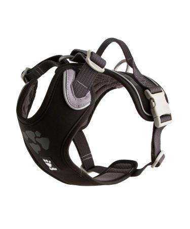 Hurtta Weekend Warrior Dog Harness Chest Harness for Dogs Black 45-60 cm Multi 18-24 in