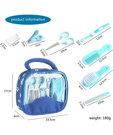 Baby Grooming Healthcare Kit - 8 pcs RoseFlower Baby Safety Care Set for Newborns - Includes Brush, Comb, Nail Clipper, Toothbrush - Nursery Health Care Set for Boys and Girls - Buy Online on GoSupps.com