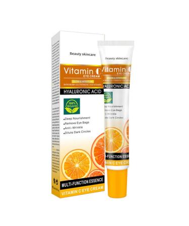 DISAAR BEAUTY Eye Whitening Cream Anti-Wrinkle Delute Dark Circles Hyaluronic Acid Vitamin Anti Ageing 100% Organic 25 ml