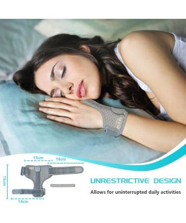 ACCUBIO Thumb Support Brace for Arthritis and Injuries - Adjustable Wrist Strap, Removable Splint - Right and Left Hand - Buy Online on GoSupps.com