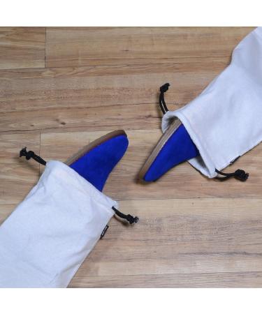 4 Pack Beige Shoe Dust Bags - Washable Flannel Pouches for Travel and Home Storage - 8x17 Inch (Pack of 4) - Buy Online on GoSupps.com