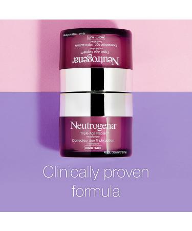 Neutrogena Night Cream Triple Age Repair Tone and Firmness 48 mL - Buy Online on GoSupps.com