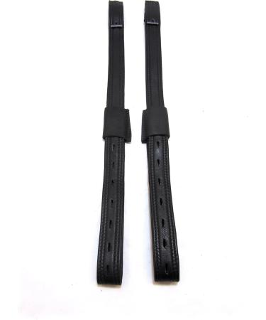 PS Horse Articles Soft Mono Stirrup Leathers - Black Soft Leather - Short - Premium Quality for Equestrian Enthusiasts - International Shipping Available - Buy Online on GoSupps.com