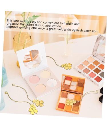 FRCOLOR 8 Pcs Eyelash Try-on Strip Eyelash Mascara 3D Mascara Eyelash Grafting Tool False Eyelashes Metal 10x3cmx2pcs Goldenx2pcs - Buy Online on GoSupps.com