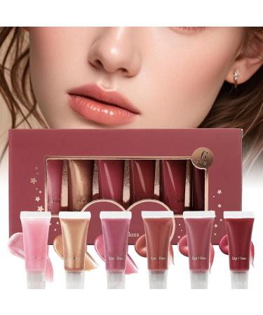  Godpqiui Colored Lip Tint Intense Glossy Lip Moisturizer Plumping Moisturizing Balm for Women's Makeup for Occasions - Buy Online on GoSupps.com