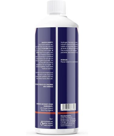 McKLords Commercial-Hydrogen Peroxide 3% 1 Litre - Buy Online on GoSupps.com