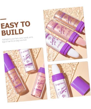 Mikinona Face Glitter 3pcs Highlight Pat Powder Glitter Loose Face Powder Makeup Highlighter Body Makeup Powder Voss Fairy - Buy Online on GoSupps.com