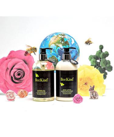 Gilchrist & Soames BeeKind Honey & Lemon Verbena Shower Gel - 15.5oz | Gentle on Skin, Zero Parabens, Sulfates, and Phthalates | BeeKind Collection - Buy Online on GoSupps.com