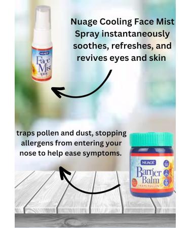 Nuage Allergy Relief Set: Hayfever Wipes, Face Mist, Barrier Balm, Eye Masks & Gel - for Kids & Adults - Buy Online on GoSupps.com