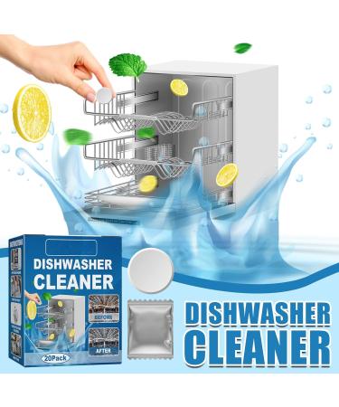 Dishwasher Cleaning Tablet Dirt Remover Grease Remover Scale Remover Special Maintenance Tablet For Dishwasher Cleaning Cleaners Household Spray Sky Blue 1 count (Pack of 1) - Buy Online on GoSupps.com
