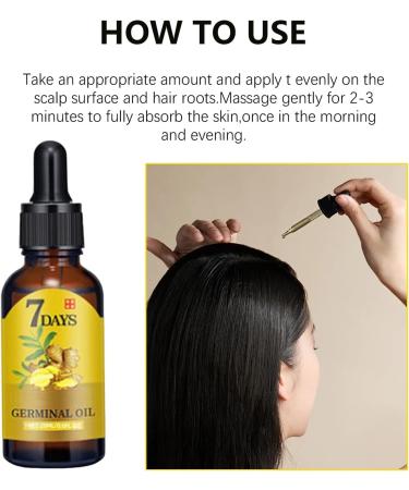 S rum Repousse Cheveux Au Huiles De Croissance Des Cheveux Au Gingembre S rum De Croissance Capillaire Au Gingembre Huile Germinale De Gingembre 20ml - Buy Online on GoSupps.com