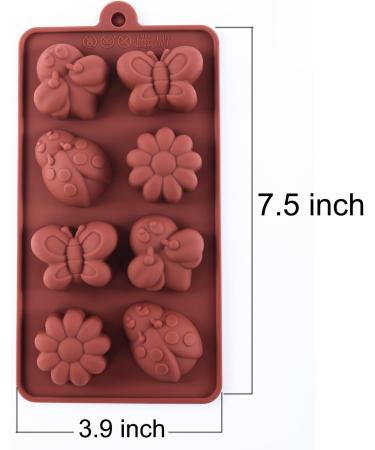 STARUBY Non-Stick Silicone Forest Theme Chocolate Candy & Soap Mold Set - 3 Fun Animal Shapes for Kids - Buy Online on GoSupps.com