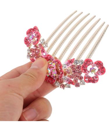 PATKAW Flower Hair Comb Wedding Bridal Hair Comb Clip Wedding Hair Styling Hair Comb - Buy Online on GoSupps.com
