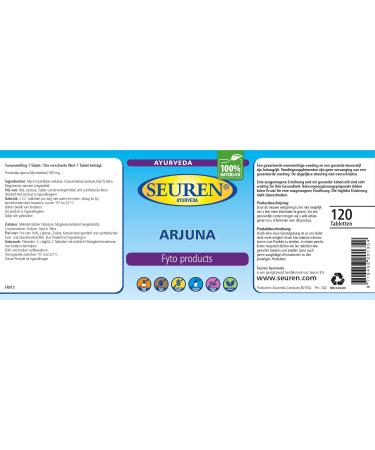 Buy Arjuna Ayurveda 120 Capsules - Premium Herbal Supplement for Heart Health | Fast International Shipping - Buy Online on GoSupps.com