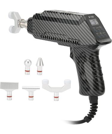 Buy Chiropractic Tools: Electrical Massager with 6 Heads - 30 Steps Spinal Adjustment Tool in Black - Buy Online on GoSupps.com