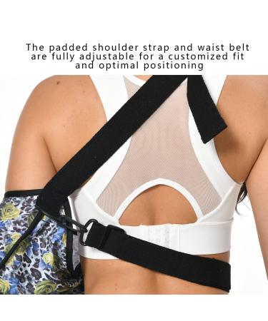 Women's Breathable Arm Sling with Waist Belt - Support for Shoulder & Elbow Injury - Buy Online on GoSupps.com