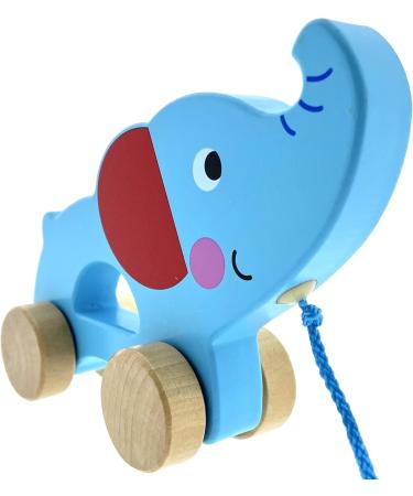 Shop RB & G Wooden Pulling Toys for 1-Year-Olds | Sweet Elephant Baby Toy - Buy Online on GoSupps.com