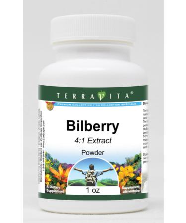 Bilberry 4:1 Extract Powder (1 oz ZIN: 513713) - 3 Pack