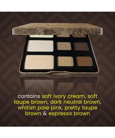 Ccolor Cosmetics Matte Natural 9-Color Eyeshadow Palette - Highly Pigmented Matte Finish Eye Shadow Makeup Kit for Long-Wearing, Easy-to-Blend Neutral Shades - Buy Online on GoSupps.com