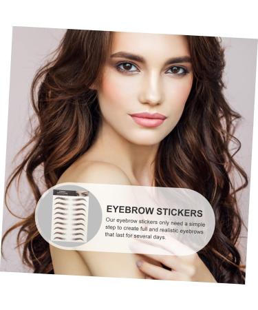 FRCOLOR 9 sheets Stickers Tools Lady Sticker Brow Eyebrows Transfers Shaping Imitation False Tattoos - Buy Online on GoSupps.com