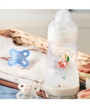 MAM Easy Start Anti-Colic Baby Bottle 260ml | Ideal for Breastfeeding | Teat 2 | Ventilated Base | Anti-Colic Design | Shop Now! - Buy Online on GoSupps.com
