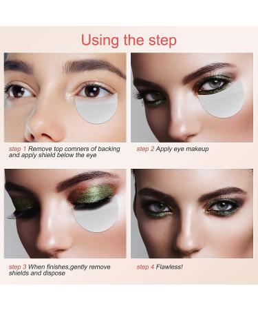 240Pcs Eyeshadow Stencils Shield for Eyelash Extensions & Lip Makeup - Professional & Convenient - Buy Online on GoSupps.com