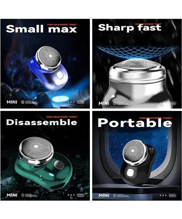 Zao Mini Shaver Men Distinguisha Mini-shave Portable Electric Shaver Zao Shaver Usb Pocket Portable Electric Shaver Mini Electric Razor Waterproof Beard Knife Home Travel Gift for Men (Black) - Buy Online on GoSupps.com