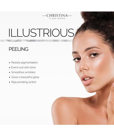 Christina Illustrious Face Peeling Gel - Gentle Exfoliation & Skin Renewal with AHA + BHA | For All Skin Types | 50ml - Buy Online on GoSupps.com