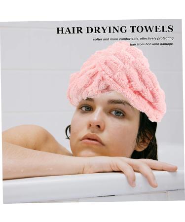 Dry Hair Cap - Quick Drying Absorbent Towel Turban for Women | Bath Head Wrap & Hair Drying Solution - Buy Online on GoSupps.com